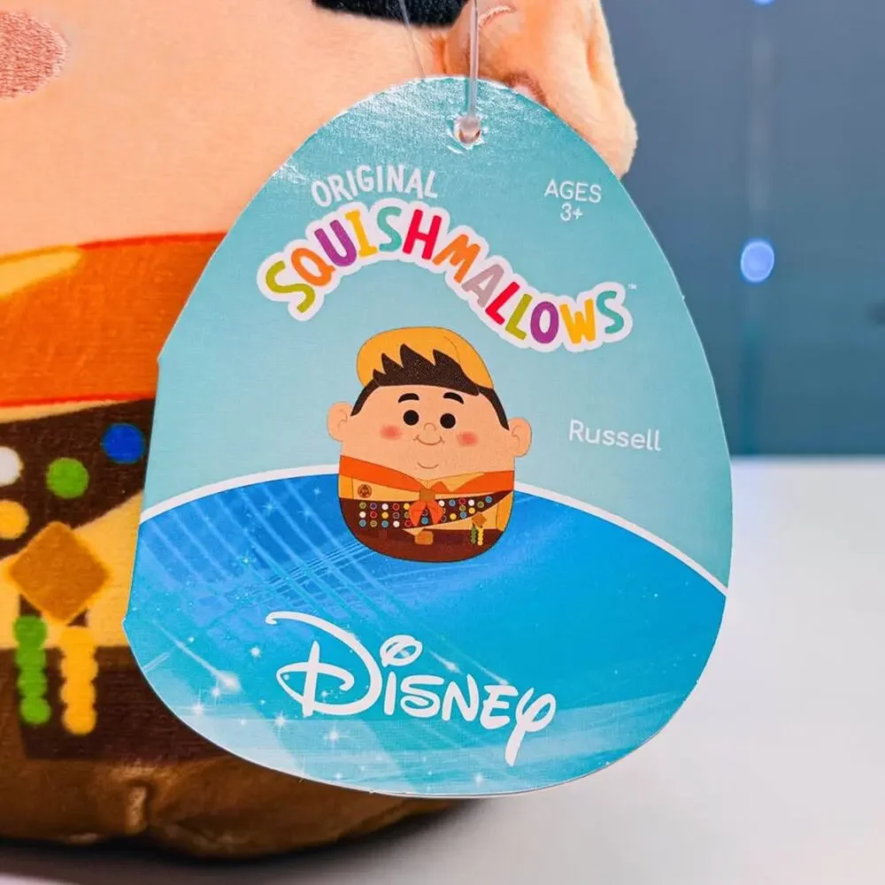 Disney Pixar Russell Squishmallow 8” Plush w/ Tag